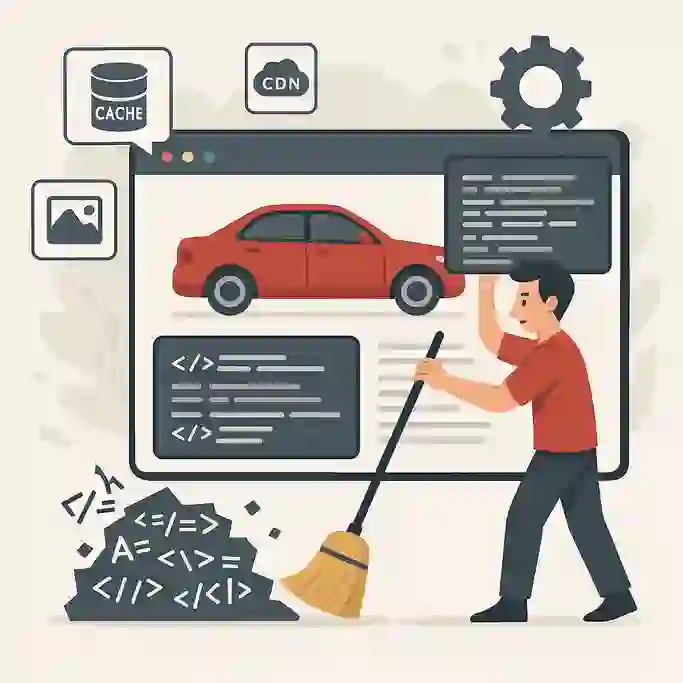راهکارهای بالا بردن سرعت سایت