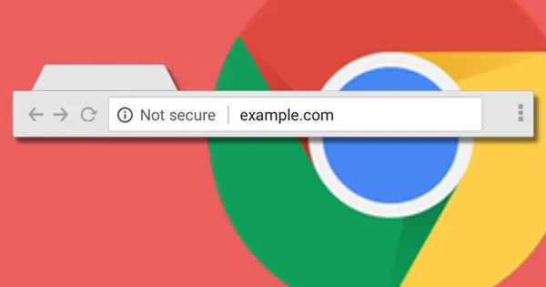 وبسایت بدون SSL با مهر نا امن