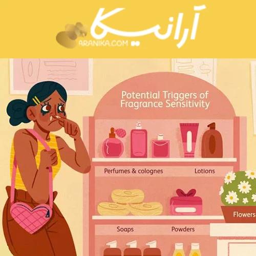 علت سردرد با بوی عطر