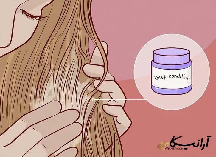 آبرسانی عمیق ریشه مو