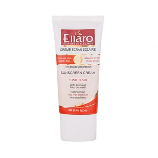 کرم ضد آفتاب بی رنگ الارو spf50