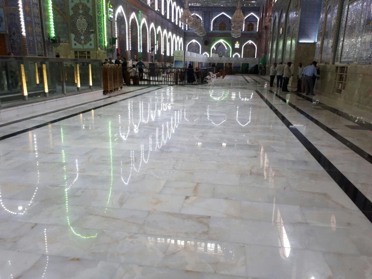 سنگ گرانیت حرم مطهر امام حسین(ع)