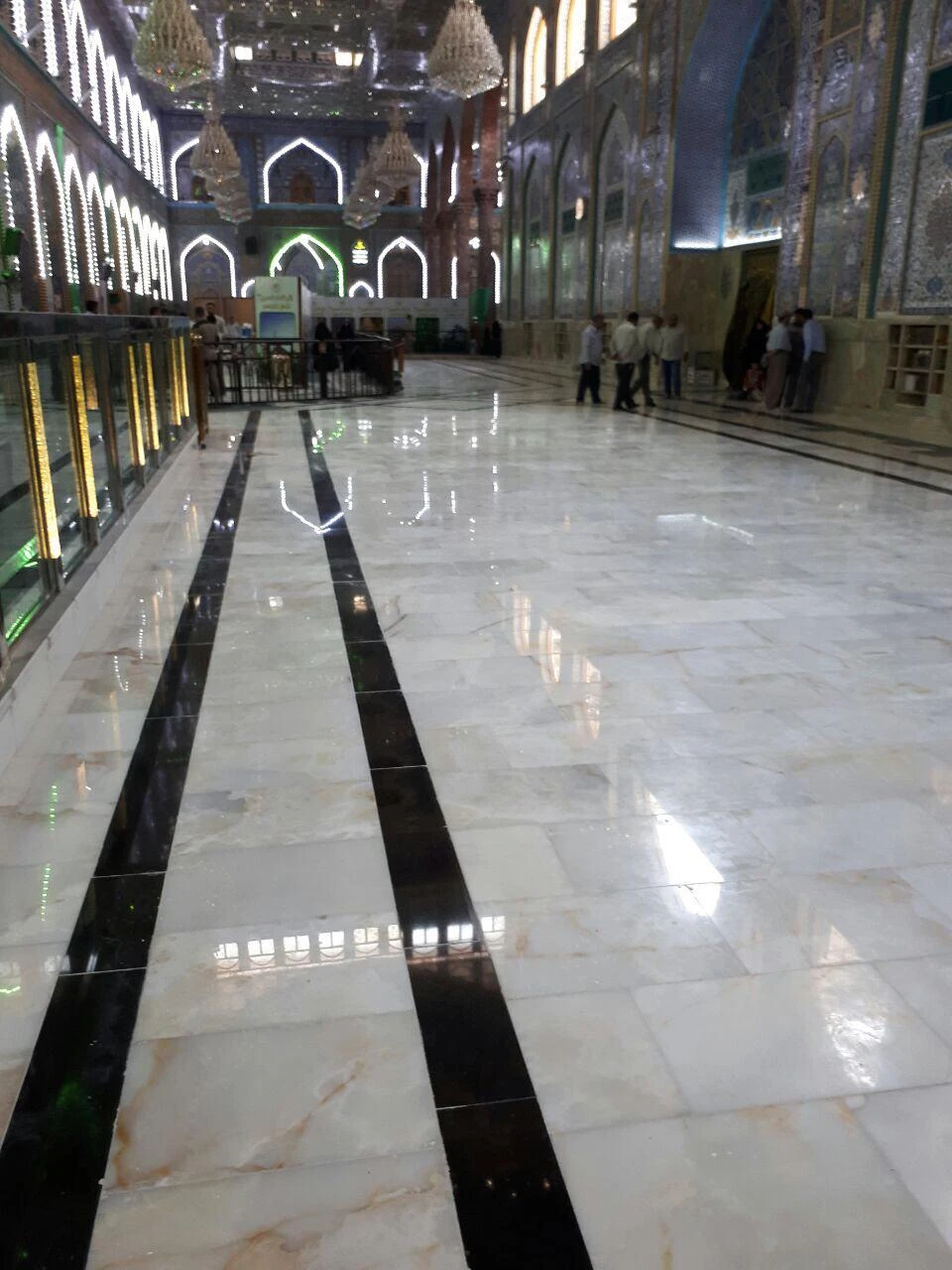 سنگ گرانیت حرم مطهر امام حسین(ع)