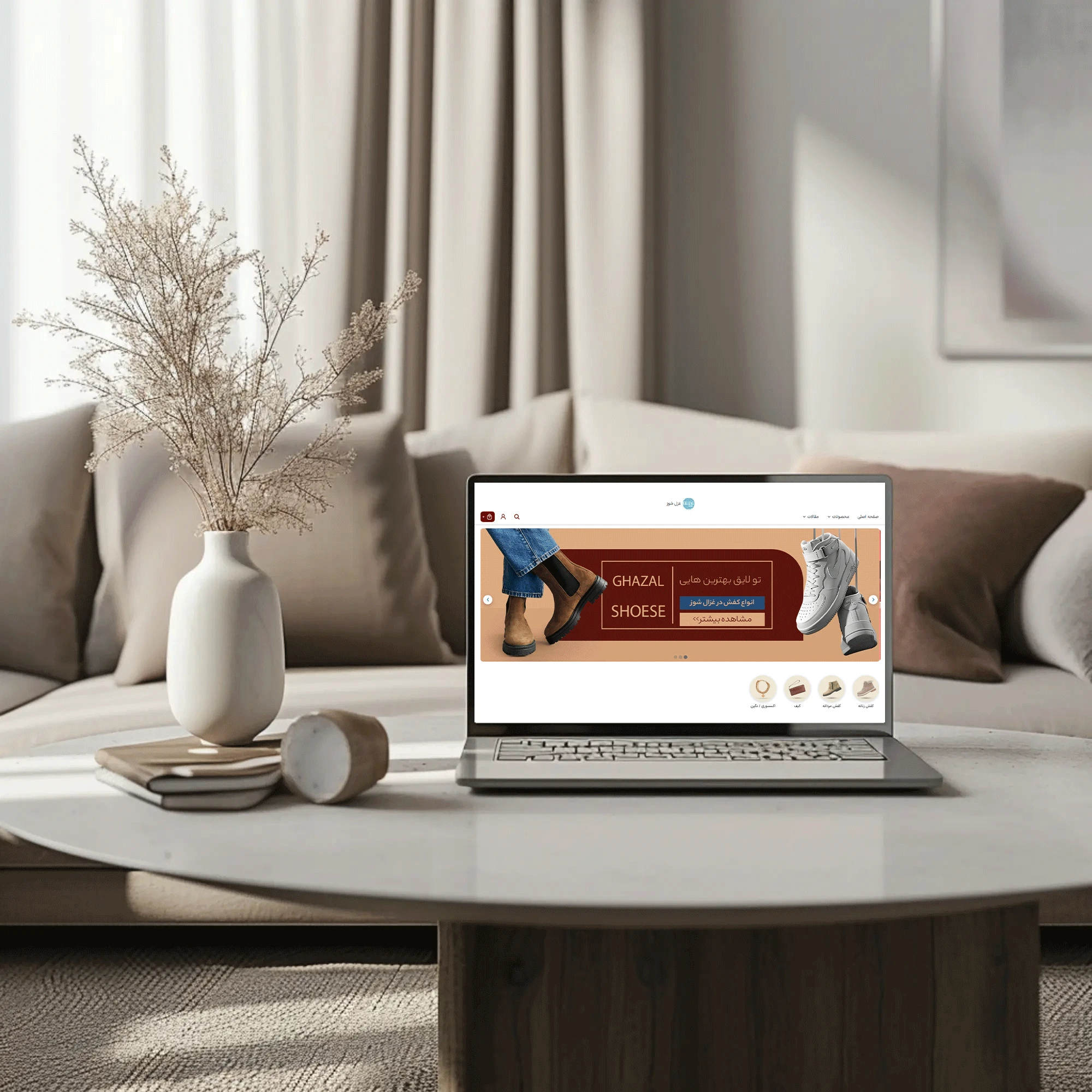 فروش اینترنتی کیف و کفش 