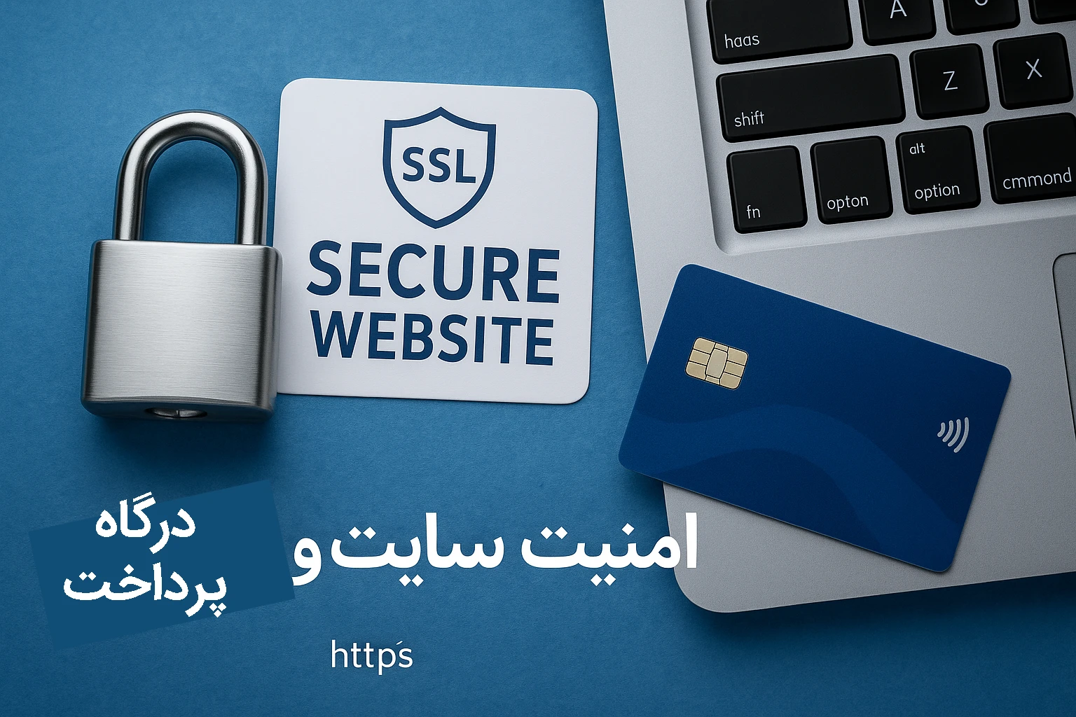 امنیت سایت و پرداخت برای فروش بیشتر