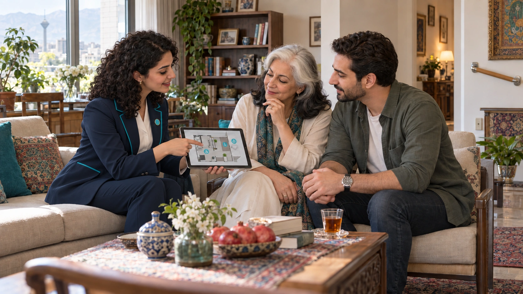 مشاوره تخصصی در مناسب سازی خانه برای سالمند