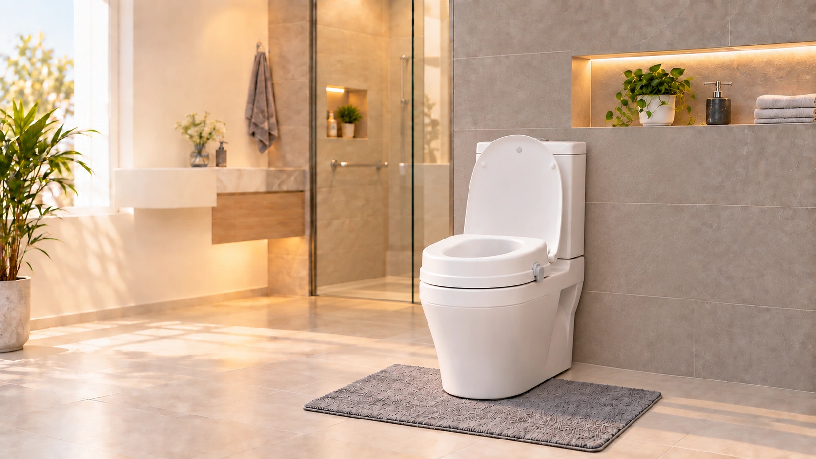 ارتفاع دهنده توالت فرنگی 