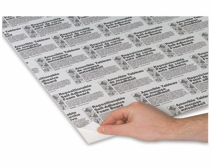 فوم برد 200x100 چسبدار 5 میل 