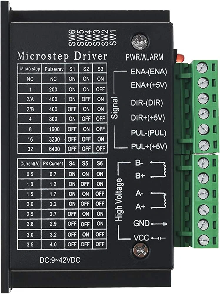 درایور استپرموتور TB6600 با جریان 4آمپر