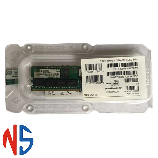 رم سرور DDR4 دوکاناله 2400 مگاهرتز ECC اچ پی مدل PC4-2400T ظرفیت 32 گیگابایت