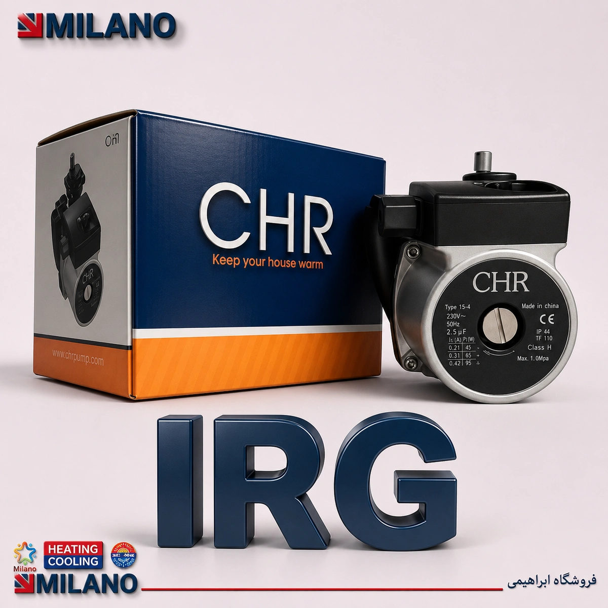 پمپ پکیج irg مدل CHR 15/6 کد 0216