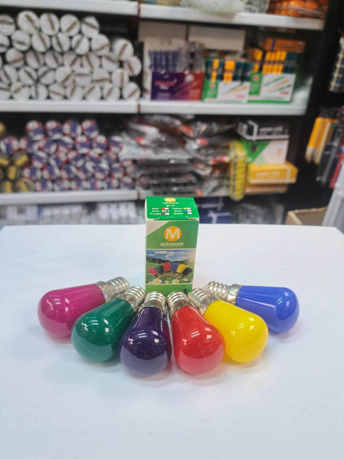 لامپ یخچالی رنگی  LED