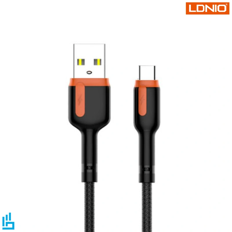 کابل شارژر الدینیو LDNIO مدل LS532 متراژ 2 متر