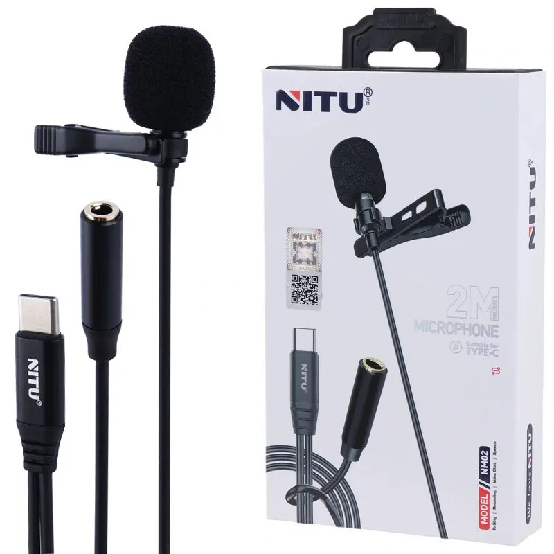 میکروفون یقه ای نیتو لایتنینگ NITU NM02
