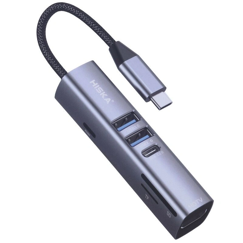 هاب USB هیسکا 7 پورت HISKA HR53