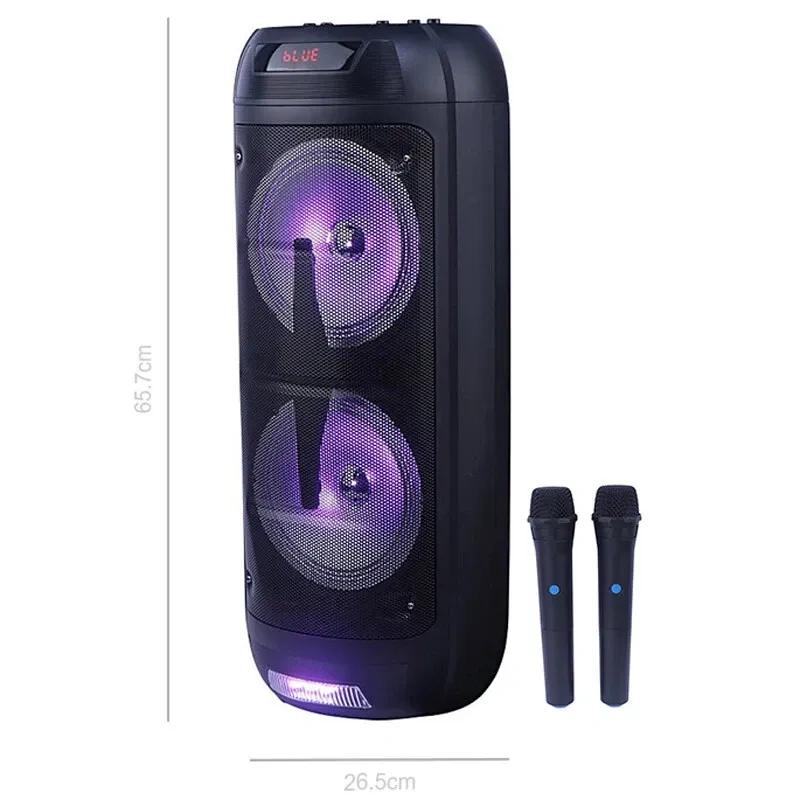 اسپیکر چمدانی بلوتوثی کی برود KTS-1199S + میکروفون kbroad