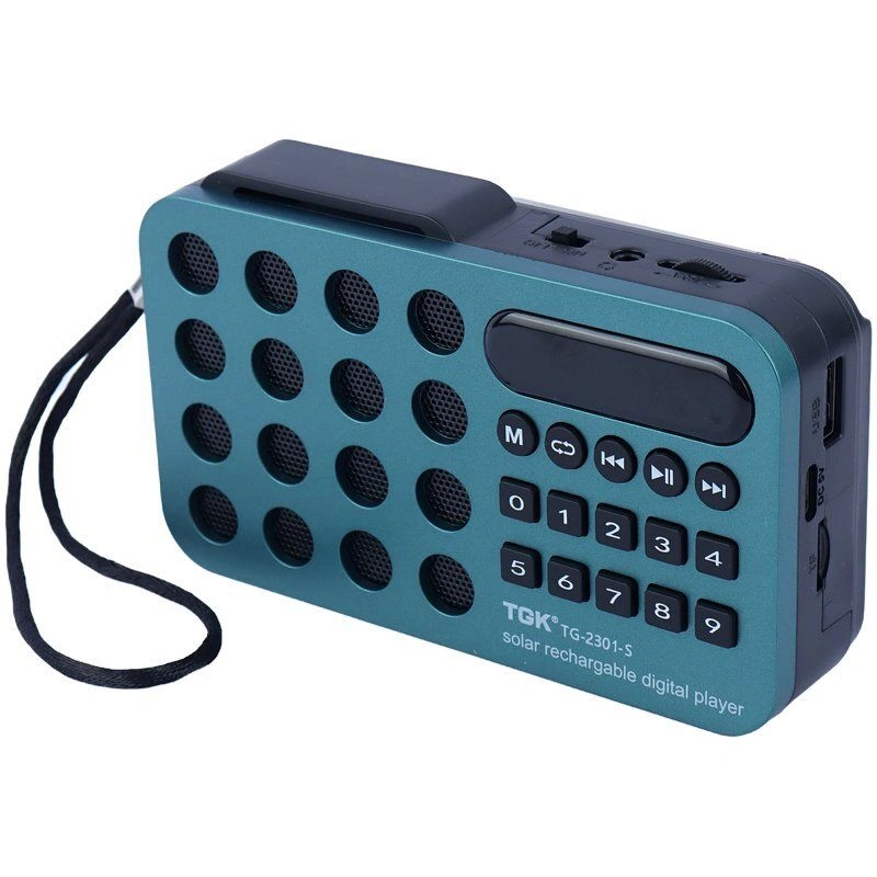 رادیو اسپیکر بلوتوثی خورشیدی TGK TG-2301-S