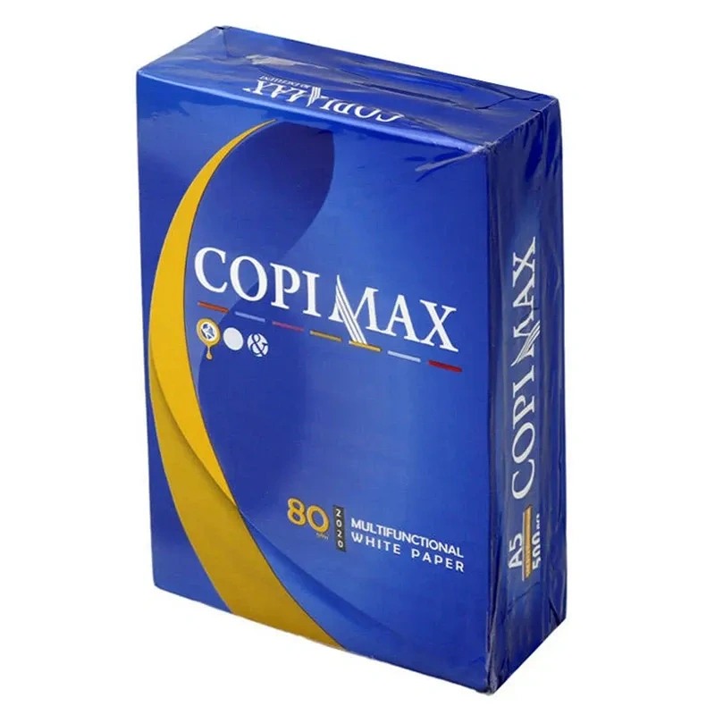 کاغذ A5 کپی مکس 2020 نوین کاغذ 80 گرم بسته 500 عددی copimax