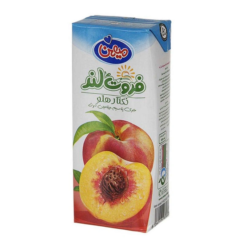 نکتار هلو 200میل فروت لند میهن