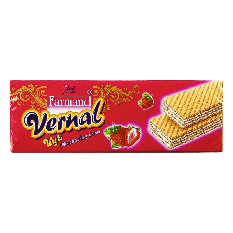 ویفرورنال توت فرنگی190گرم