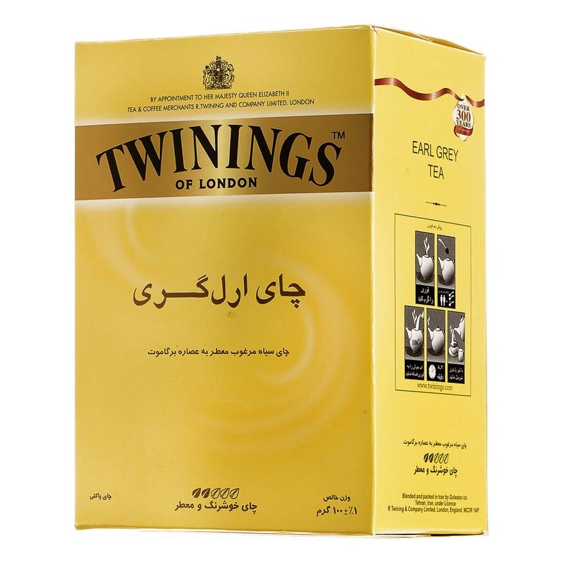 چای سنتی انگلیسی ارل گری 100گ تویینینگز