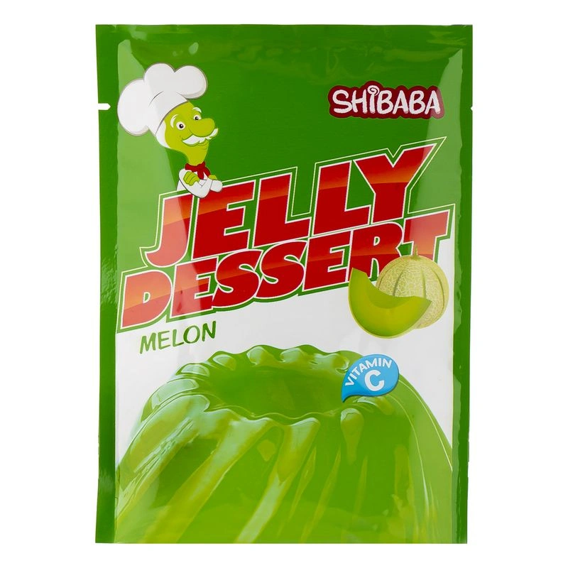 پودر ژله ساشه 100گرم طالبی شیبابا