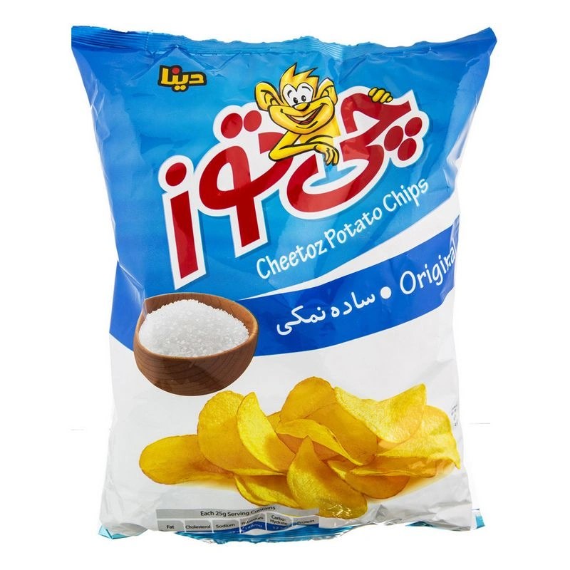 چیپس ساده نمکی خانواده چیتوز