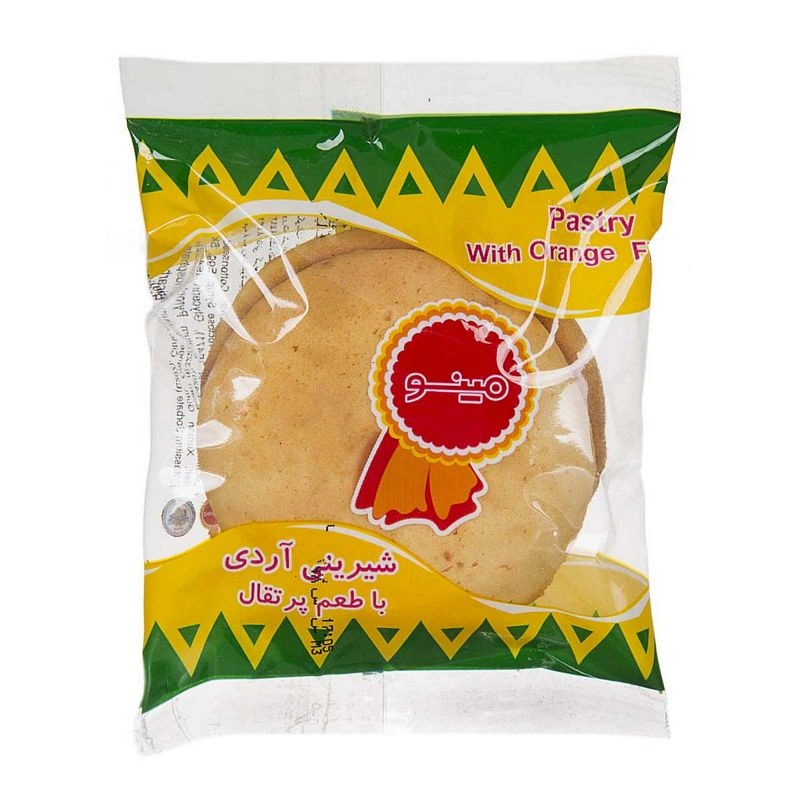 شیرینی آردی با طعم پرتقال مینو