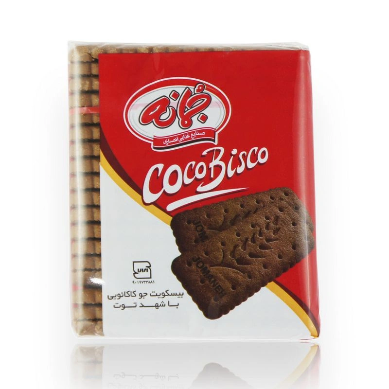 بیسکوییت خوشه کاکائویی جمانه