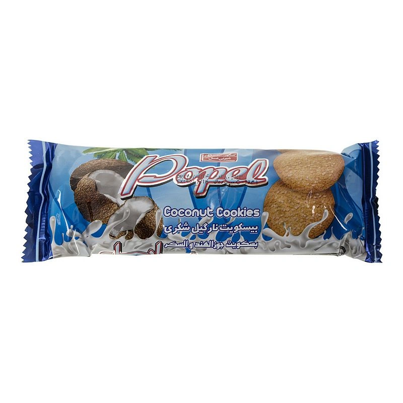 بیسکوییت پاپل نارگیلی شیرین عسل