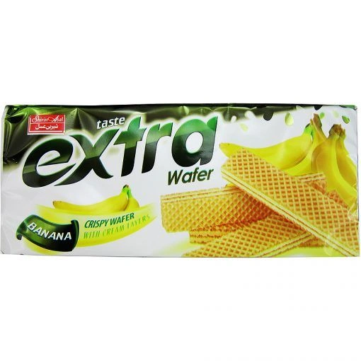 ویفر موزی 100گ اکسترا شیرین عسل