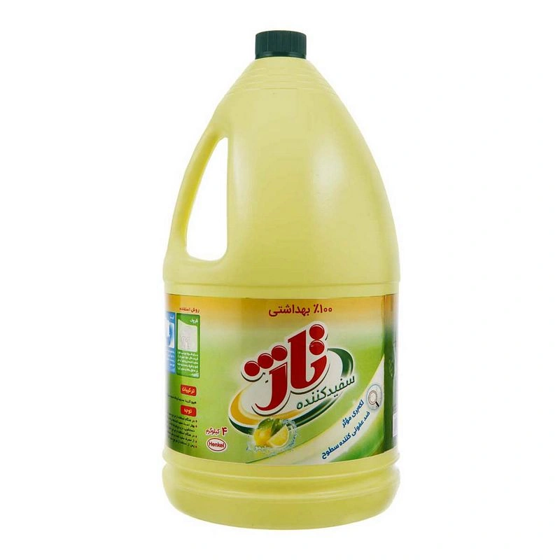 سفید کننده لیمویی 4 لیتری تاژ