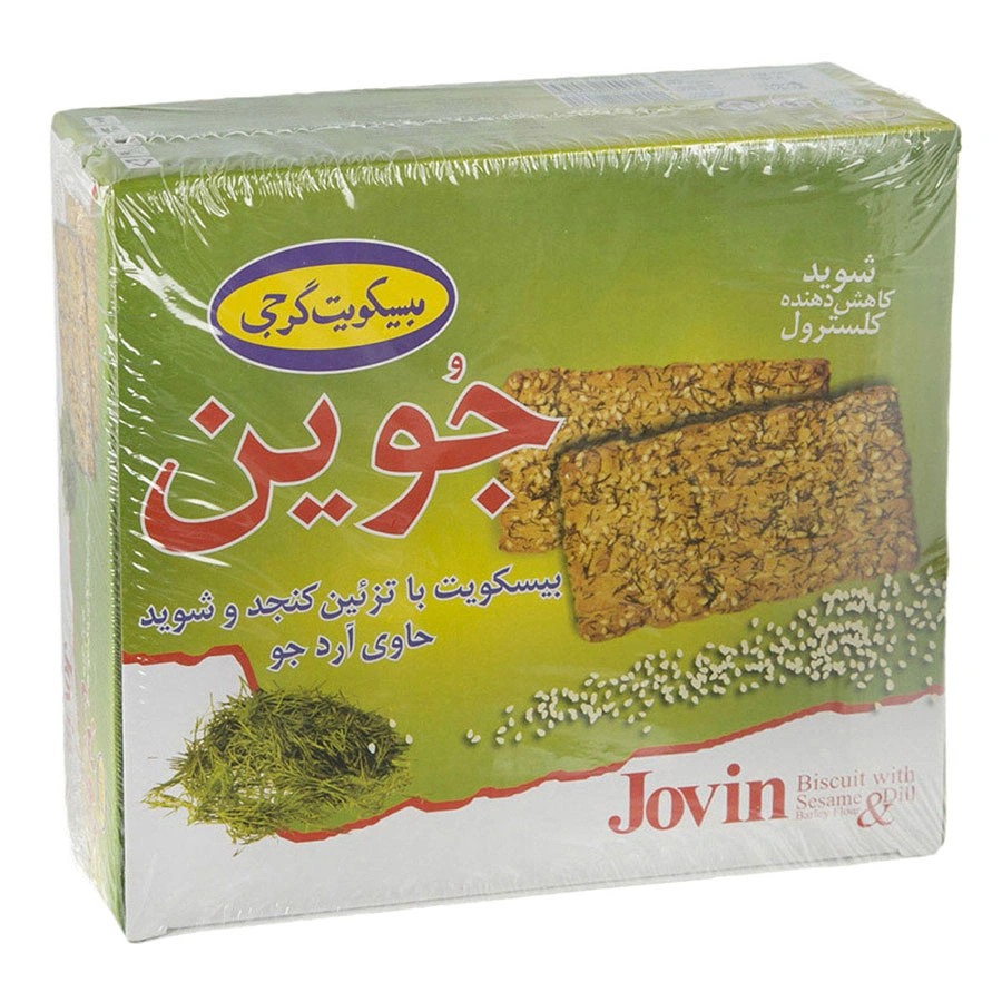 بیسکویت با کنجد و شوید 920گ جوین