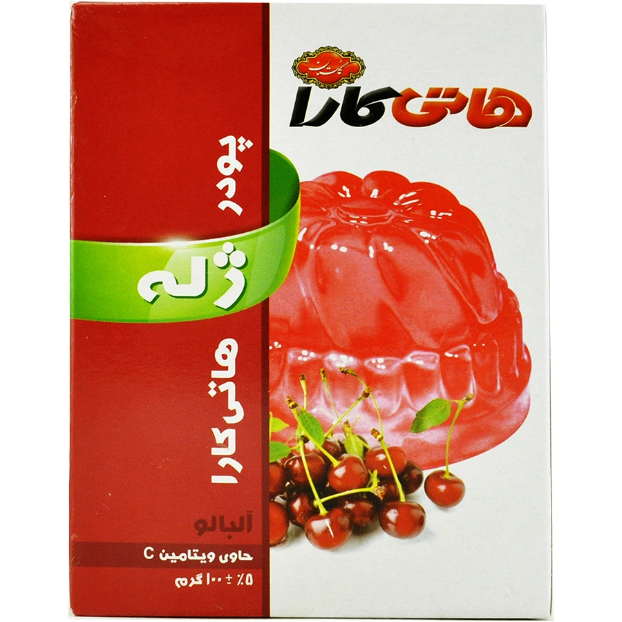 پودر ژله 100گ آلبالو هاتی کارا