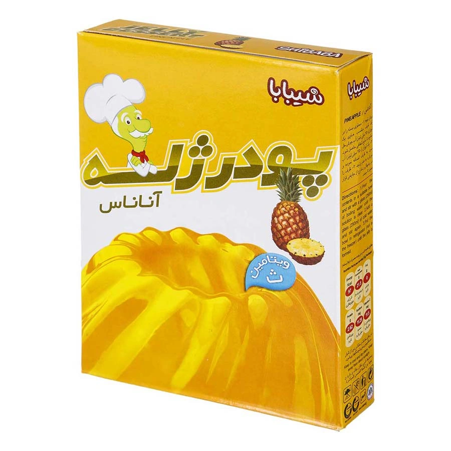 پودر ژله آناناس شیبابا