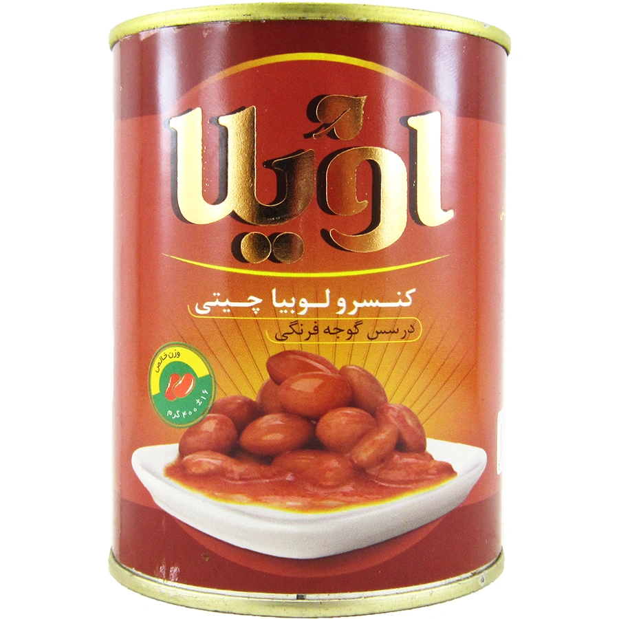کنسرو لوبیا چیتی 400گ اویلا