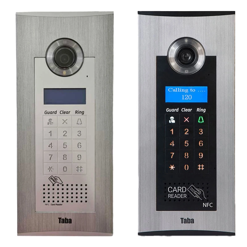 پنل آیفون تصویری کدینگ و کارتخوان تابا TVP1800