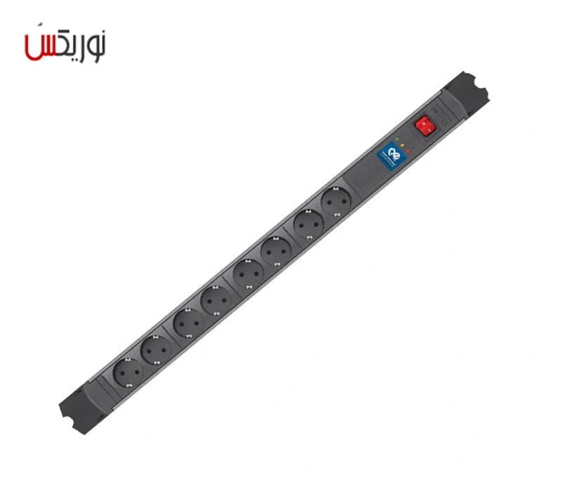 رک مونت محافظ صنعتی 8 خانه آنالوگ 1.8 متری پارت الکتریک