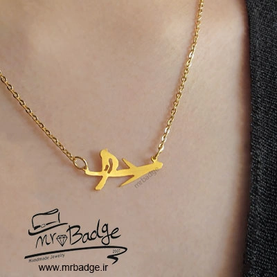 گردنبند پرنده- پرنده-گردنبند جوجه- گردنبند زنانه- گردنبند دخترانه- زیورآلات دست ساز-ساخت یکروزه-ارسا