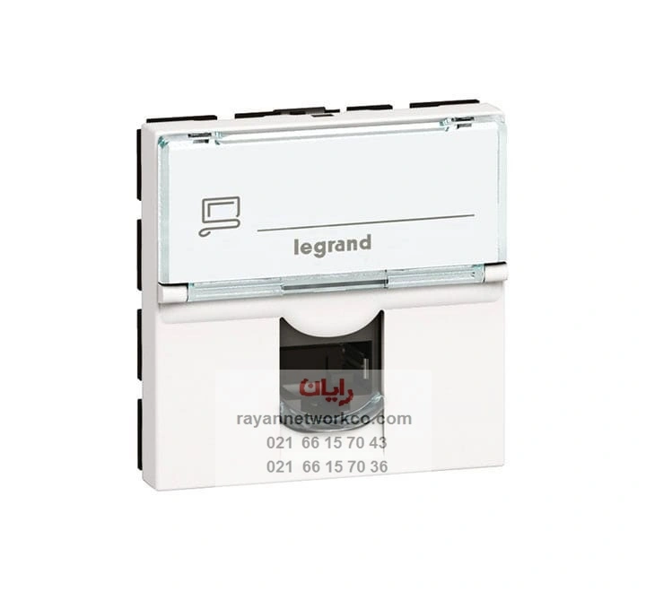 کیستون لگراند Cat6 UTP دو ماژول(پهن) 076564
