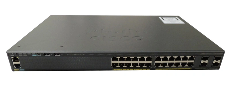 سوئیچ سیسکو 2960 ایکس - 24 تی اس ال ال