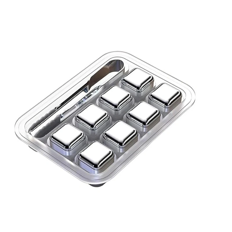 یخ استیل8تایی با انبر11-23
