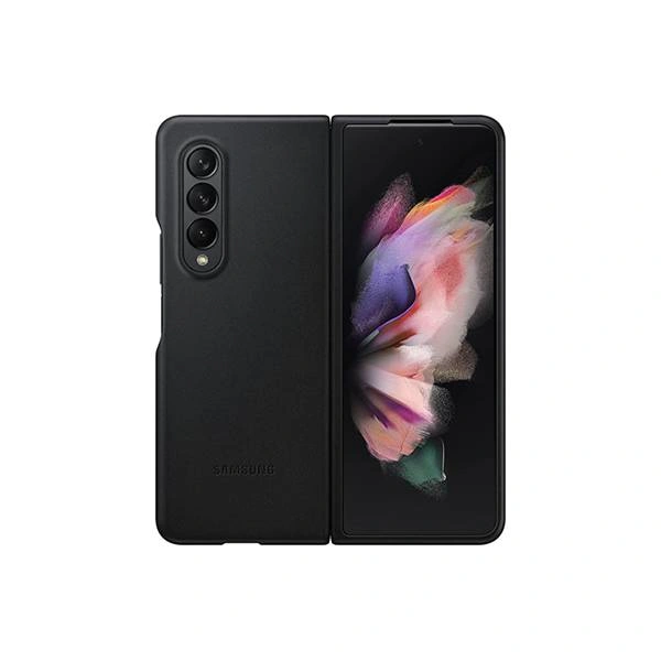 کاور چرمی سامسونگ اورجینال z fold 3 5G