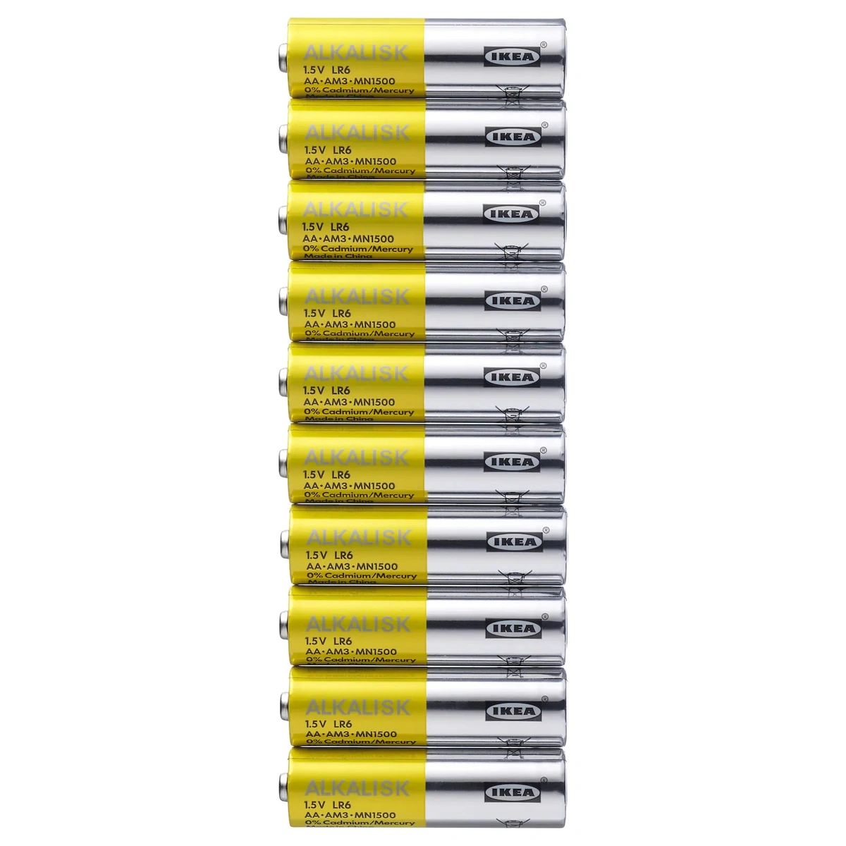 باتری های IKEA مدل ALKALISK