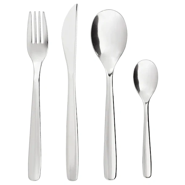 سرویس قاشق چنگال  IKEA مدل MOPSIG