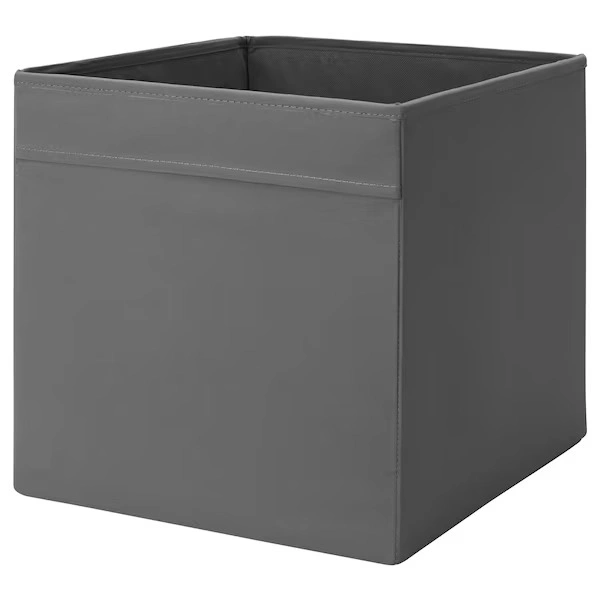 باکس IKEA مدل DRONA رنگ طوسی