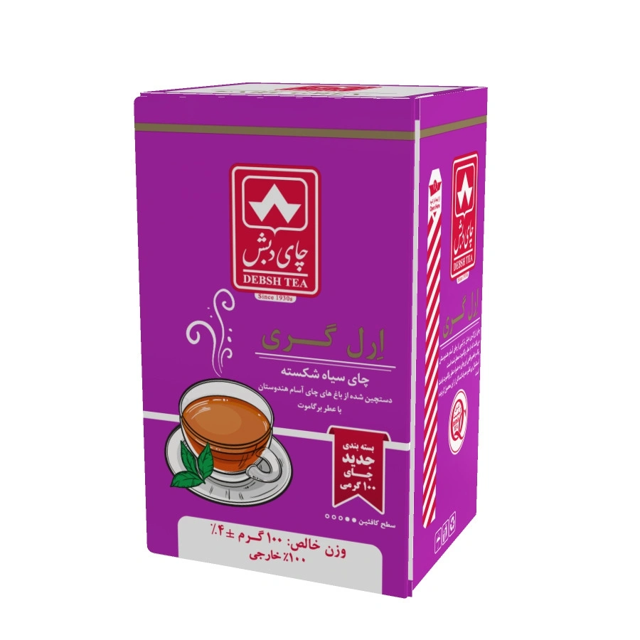 چای ارل گری 100گرمی دبش