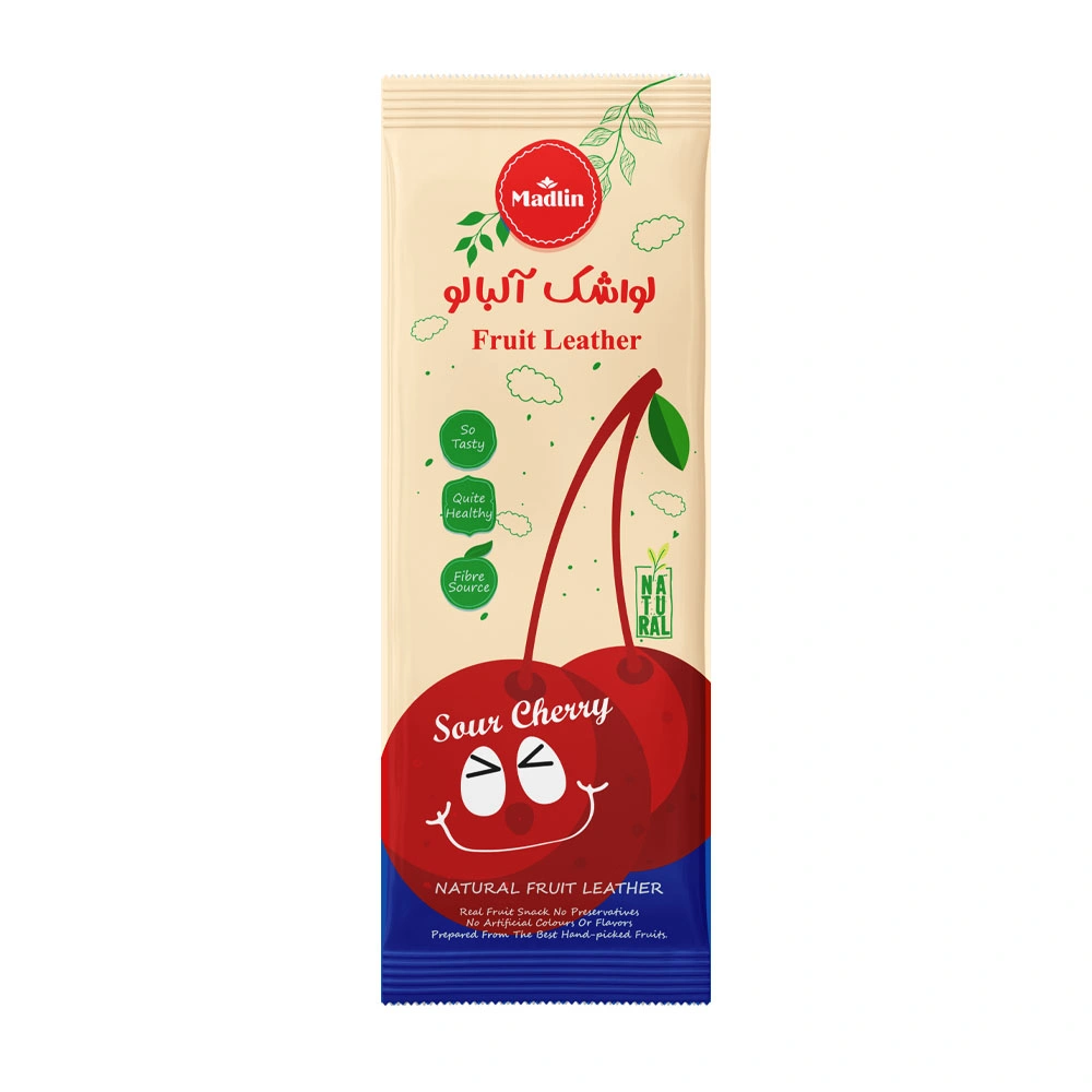 لواشک ورقه ای آلبالو 90 گرمی مادلین