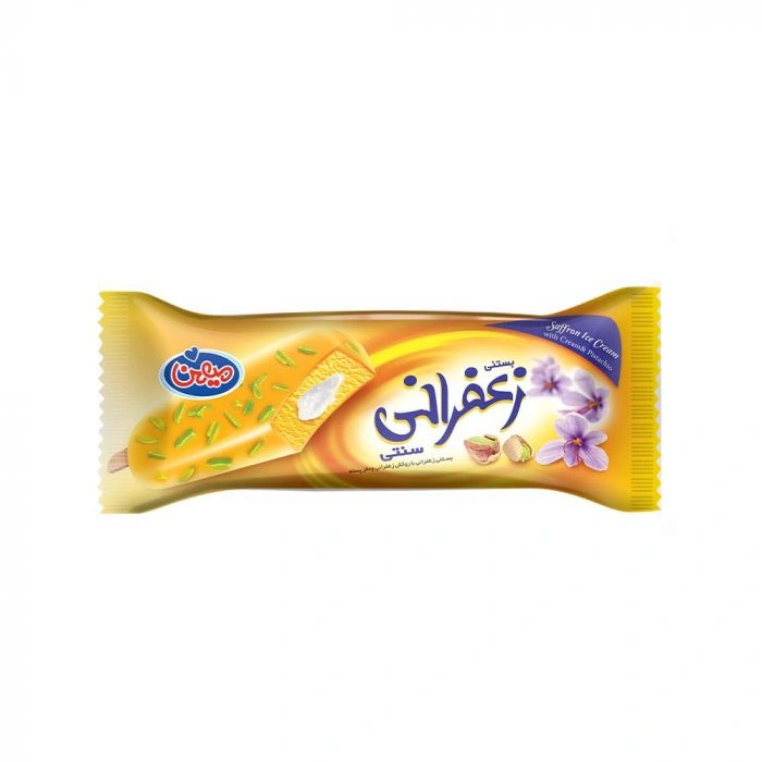 بستنی زعفرانی میهن