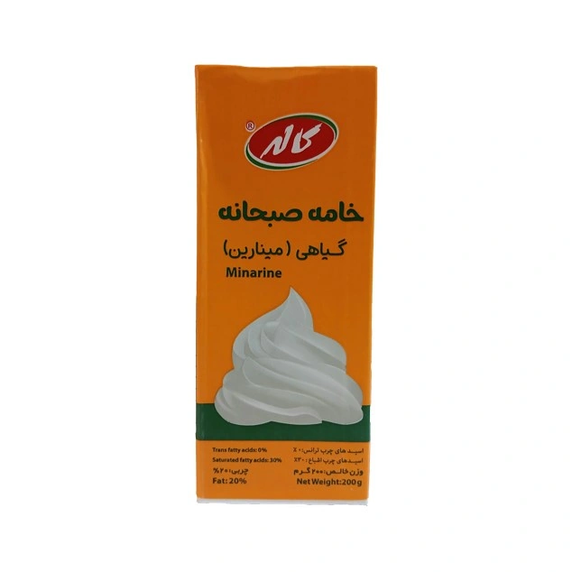 خامه صبحانه گیاهی 200گ کاله